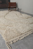 Hand-Knotted Moroccan Wool Rug - Custom Modern Design