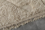 Hand-Knotted Moroccan Wool Rug - Custom Modern Design