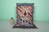 Dazzling Runner Berber Moroccan Rug - 4.1 FT X 6.6 FT