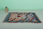 Dazzling Runner Berber Moroccan Rug - 4.1 FT X 6.6 FT