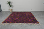 All Wool Patterned Moroccan Rug – Vibrant Custom Design