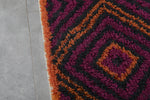 All Wool Patterned Moroccan Rug – Vibrant Custom Design