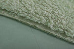 6.5 x 9.7 FT Moroccan Rug - Off-White Plush Berber Style