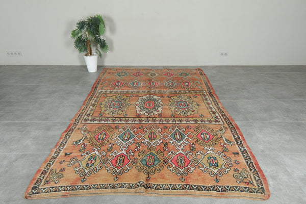 Handmade Moroccan Rug  6.2 x 10.3 feet