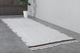 Long Hallway Berber Moroccan Rug - 4.1 FT X 11.2 FT | Handmade Artisan Carpet