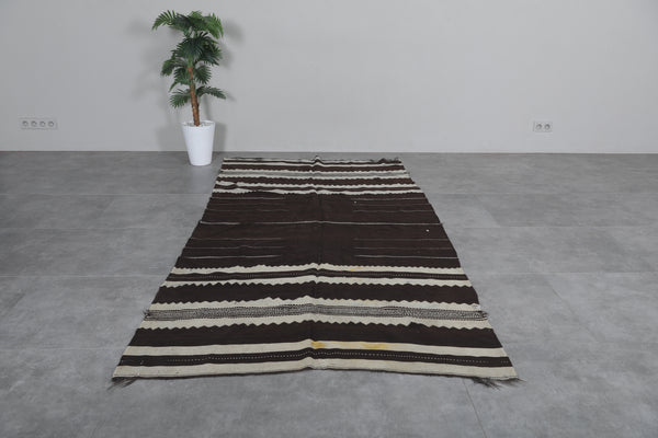 Woven Moroccan rug – 4.6 FT x 9.1 FT | Handcrafted berber floor rug