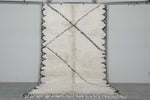Handwoven Moroccan Beni Ourain Rug - 5.3 x 8.8 FT