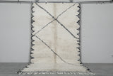 Handwoven Moroccan Beni Ourain Rug - 5.3 x 8.8 FT