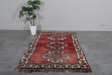 Amazing old handmade berber moroccan Rug