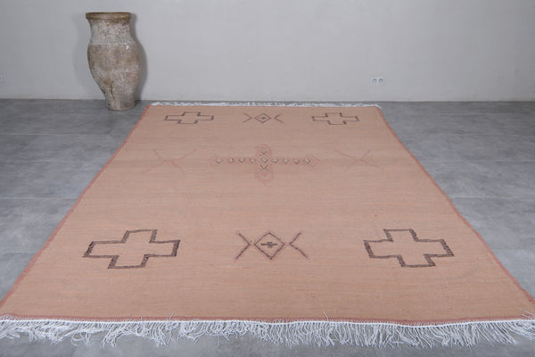 Flatwoven custom Moroccan rug - TUAREG style