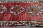 Amazing old handmade berber moroccan Rug