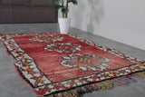 Amazing old handmade berber moroccan Rug