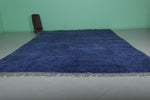 Handmade Large Blue Moroccan Rug - 10.1 x 14.7 ft