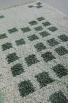 Moroccan wool rug 2.8 FT X 5 FT