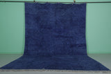 Handmade Large Blue Moroccan Rug - 10.1 x 14.7 ft