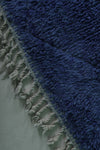 Handmade Large Blue Moroccan Rug - 10.1 x 14.7 ft