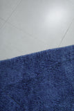 Handmade Large Blue Moroccan Rug - 10.1 x 14.7 ft
