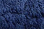 Handmade Large Blue Moroccan Rug - 10.1 x 14.7 ft