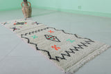 Berber handmade moroccan runner rug  1.8 FT X 7 FT