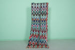 Colorful Moroccan Rug - Vibrant Diamond Pattern | 2.2 x 7.1 ft