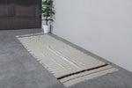 Runner Flatwoven Berber Moroccan Rug - 3.8 FT X 10 FT