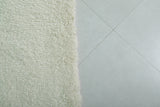 5.2 x 8.4 FT Plush Moroccan Rug – Soft Ivory for Modern Decor