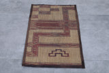 Tuareg rug 1.5 X 2.7 Feet