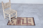 Tuareg rug 1.5 X 2.7 Feet