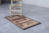 Tuareg rug 1.5 X 2.7 Feet