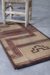 Tuareg rug 1.5 X 2.7 Feet