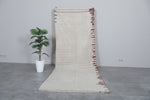 Long runner handmade moroccan rug - 4.2 FT X 11.8 FT