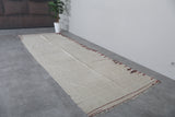 Long runner handmade moroccan rug - 4.2 FT X 11.8 FT