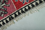 Traditional Moroccan Berber Rug - Colorful Patchwork Tribal Design