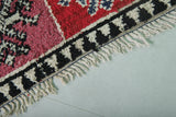 Traditional Moroccan Berber Rug - Colorful Patchwork Tribal Design