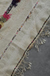 Stunning Flatwoven berber Moroccan rug - 3.8 FT X 6.4 FT