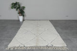Beni Ourain Rug - Handwoven Moroccan Wool | 4.7 x 8.1 FT