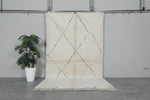 Beni Ourain Rug - Handwoven Moroccan Wool | 4.7 x 8.1 FT