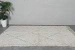 Beni Ourain Rug - Handwoven Moroccan Wool | 4.7 x 8.1 FT