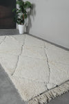 Beni Ourain Rug - Handwoven Moroccan Wool | 4.7 x 8.1 FT