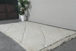 Beni Ourain Rug - Handwoven Moroccan Wool | 4.7 x 8.1 FT