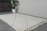 Beni Ourain Rug - Handwoven Moroccan Wool | 4.7 x 8.1 FT