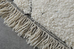 Beni Ourain Rug - Handwoven Moroccan Wool | 4.7 x 8.1 FT