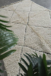 Beni Ourain Rug - Handwoven Moroccan Wool | 4.7 x 8.1 FT