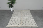 Moroccan Beni Ourain Rug - Handwoven Wool | 4.7 x 7.3 FT