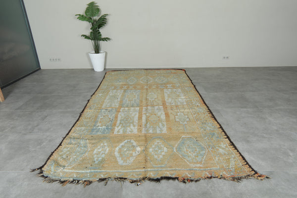 Berber azilal rug Vintage moroccan carpet - 6 ft X 11.2 ft