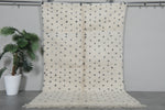 Moroccan Beni Ourain Rug - Handwoven Wool | 4.7 x 7.3 FT