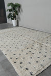 Moroccan Beni Ourain Rug - Handwoven Wool | 4.7 x 7.3 FT