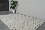 Moroccan Beni Ourain Rug - Handwoven Wool | 4.7 x 7.3 FT