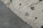 Moroccan Beni Ourain Rug - Handwoven Wool | 4.7 x 7.3 FT