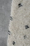 Moroccan Beni Ourain Rug - Handwoven Wool | 4.7 x 7.3 FT